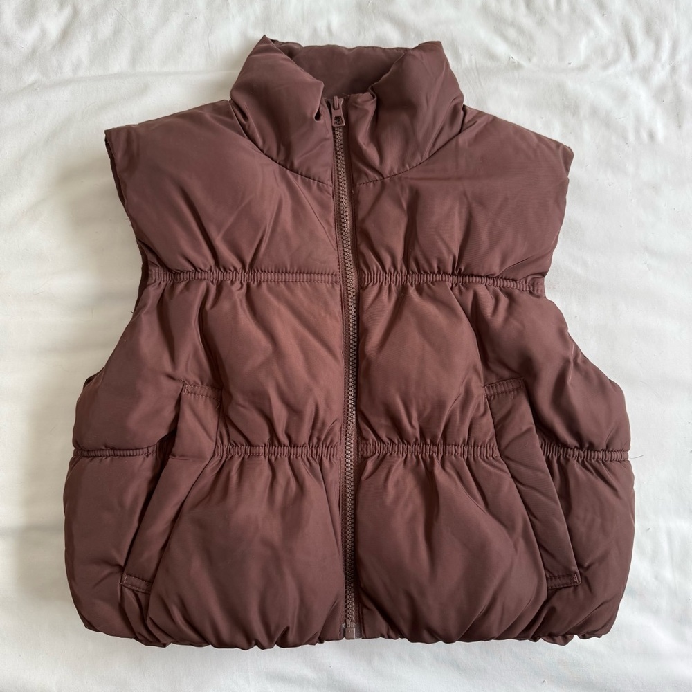 Zip Up Puffer Vest